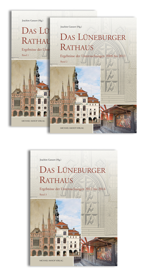 Plakat der Pressemitteilung zur Veröffentlichung der Publikation zum Rathaus Lüneburg